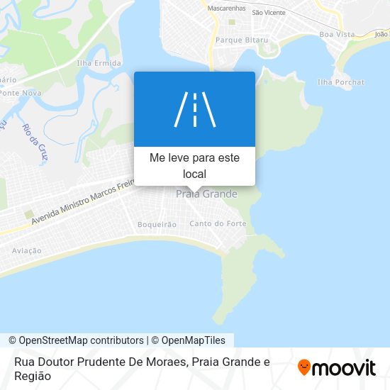 Rua Doutor Prudente De Moraes mapa