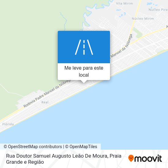 Rua Doutor Samuel Augusto Leão De Moura mapa
