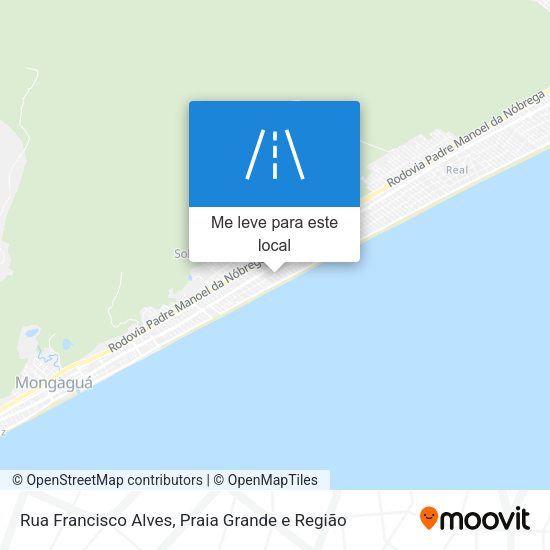 Rua Francisco Alves mapa