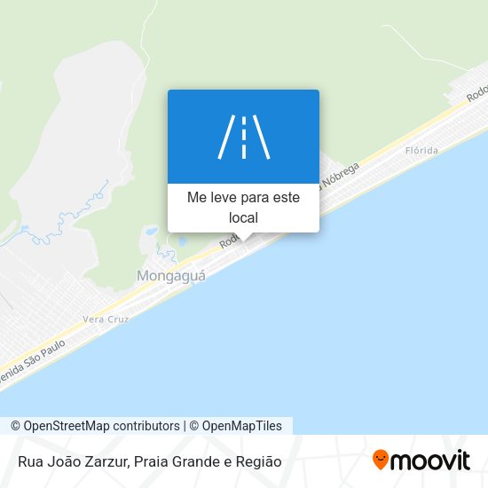 Rua João Zarzur mapa