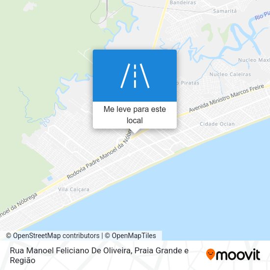 Rua Manoel Feliciano De Oliveira mapa