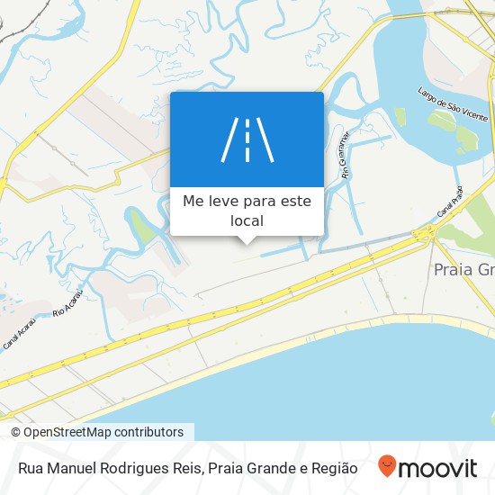 Rua Manuel Rodrigues Reis mapa