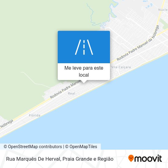 Rua Marquês De Herval mapa