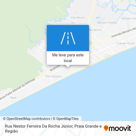 Rua Nestor Ferreira Da Rocha Júnior mapa