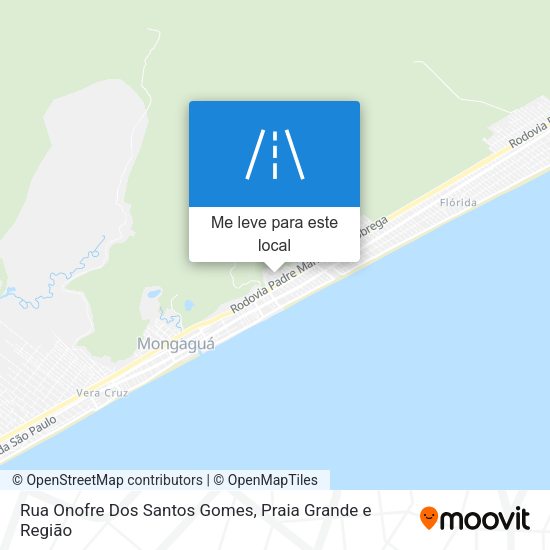 Rua Onofre Dos Santos Gomes mapa