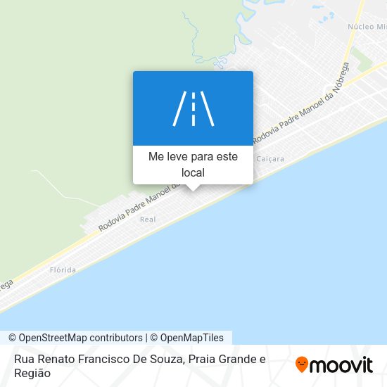 Rua Renato Francisco De Souza mapa