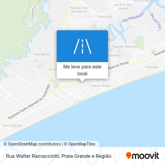 Rua Walter Ramacciotti mapa