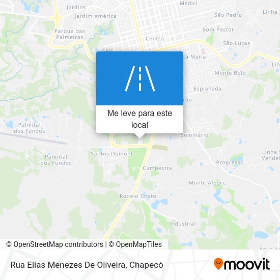 Rua Elias Menezes De Oliveira mapa