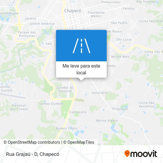 Rua Grajaú - D mapa