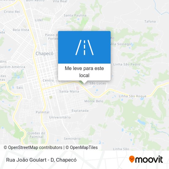 Rua João Goulart - D mapa
