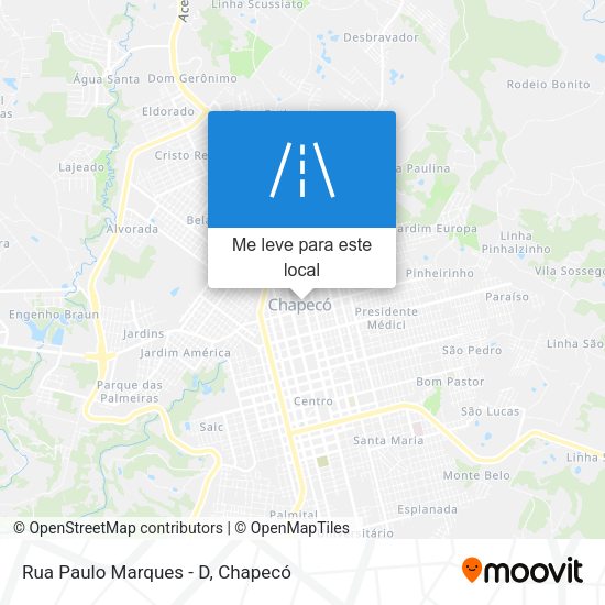 Rua Paulo Marques - D mapa
