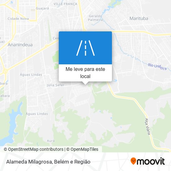 Alameda Milagrosa mapa