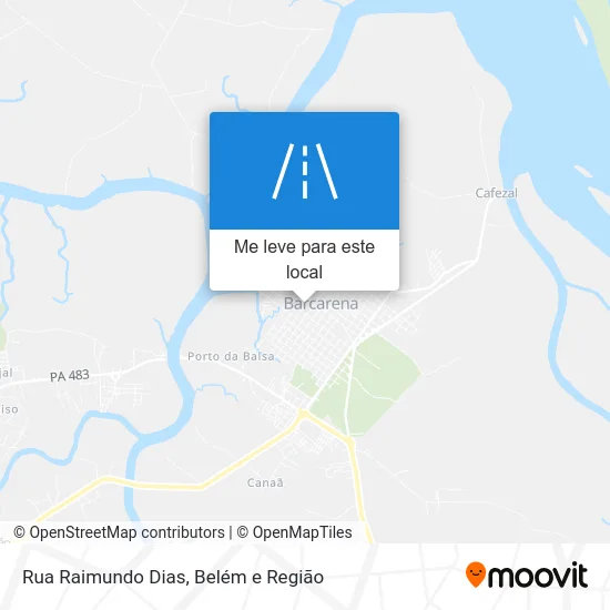 Rua Raimundo Dias mapa