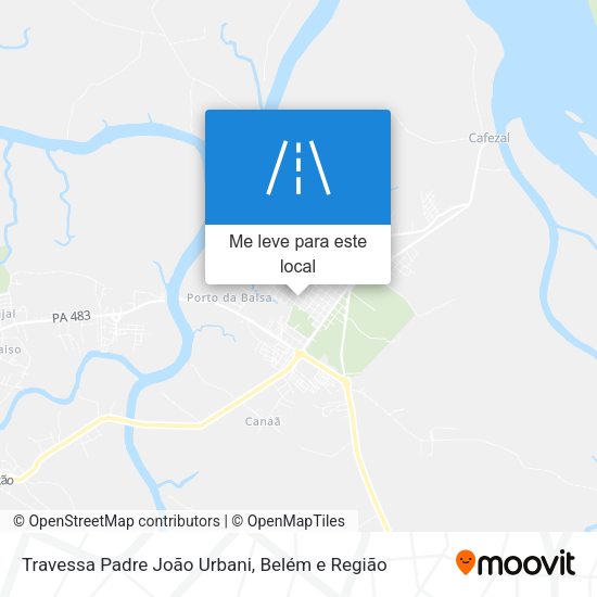 Travessa Padre João Urbani mapa