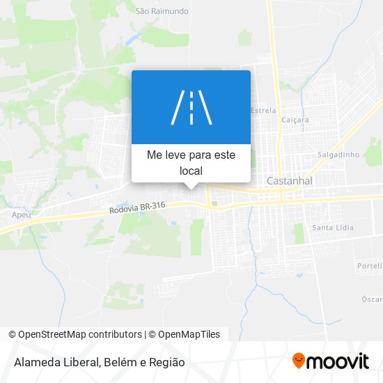 Alameda Liberal mapa