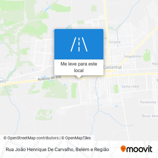 Rua João Henrique De Carvalho mapa