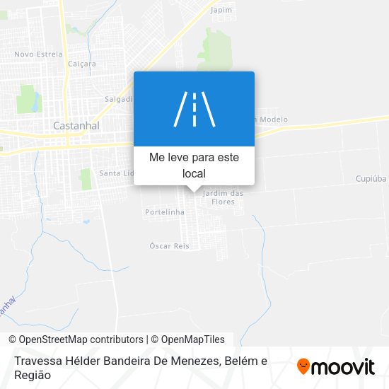Travessa Hélder Bandeira De Menezes mapa