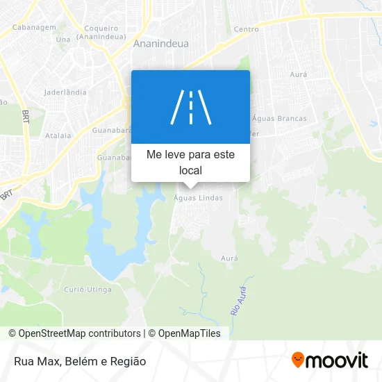 Rua Max mapa