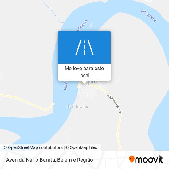 Avenida Nairo Barata mapa