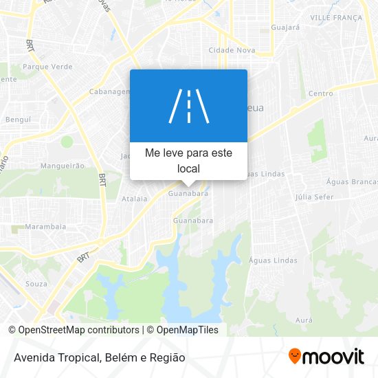 Avenida Tropical mapa