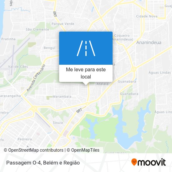 Passagem O-4 mapa