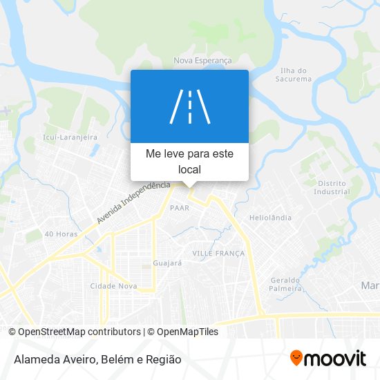 Alameda Aveiro mapa