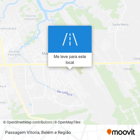 Passagem Vitoria mapa