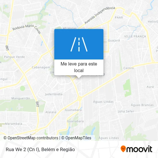 Rua We 2 (Cn I) mapa