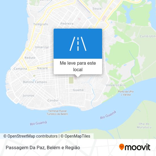 Passagem Da Paz mapa