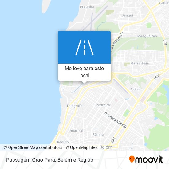 Passagem Grao Para mapa