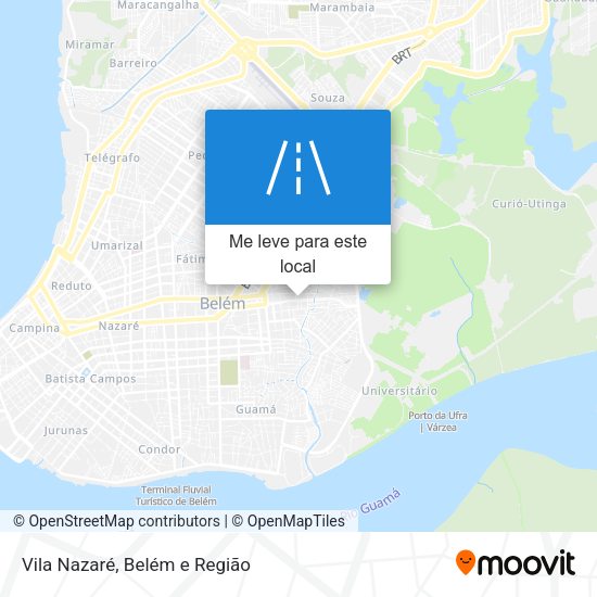 Vila Nazaré mapa