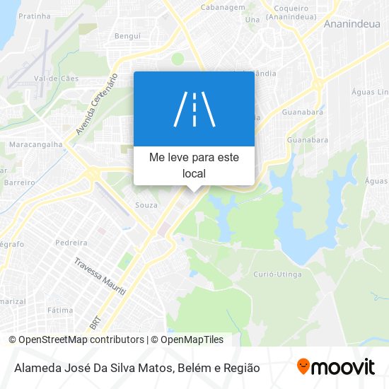 Alameda José Da Silva Matos mapa