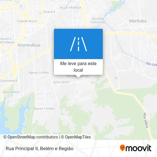 Rua Principal II mapa