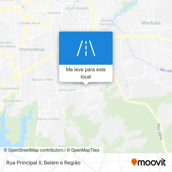 Rua Principal II mapa