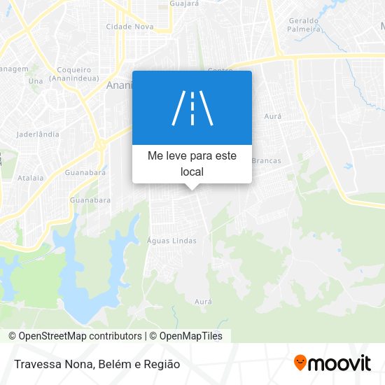 Travessa Nona mapa