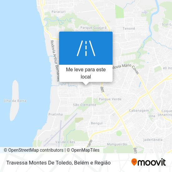 Travessa Montes De Toledo mapa