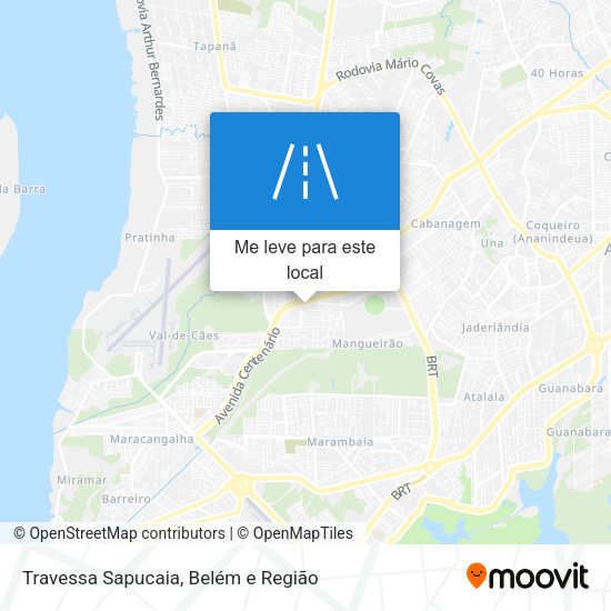 Travessa Sapucaia mapa
