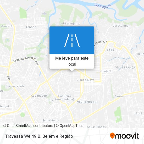 Travessa We 49 B mapa