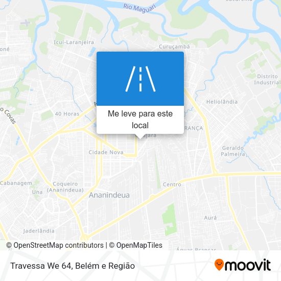 Travessa We 64 mapa