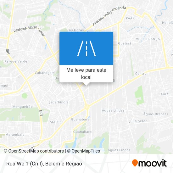 Rua We 1 (Cn I) mapa