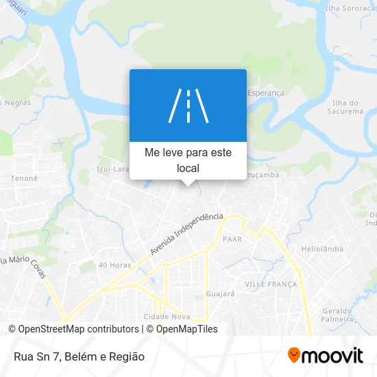 Rua Sn 7 mapa