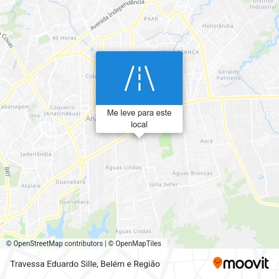 Travessa Eduardo Sille mapa