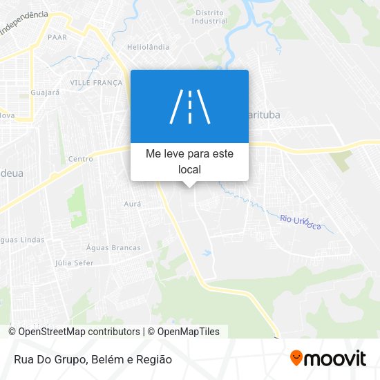 Rua Do Grupo mapa