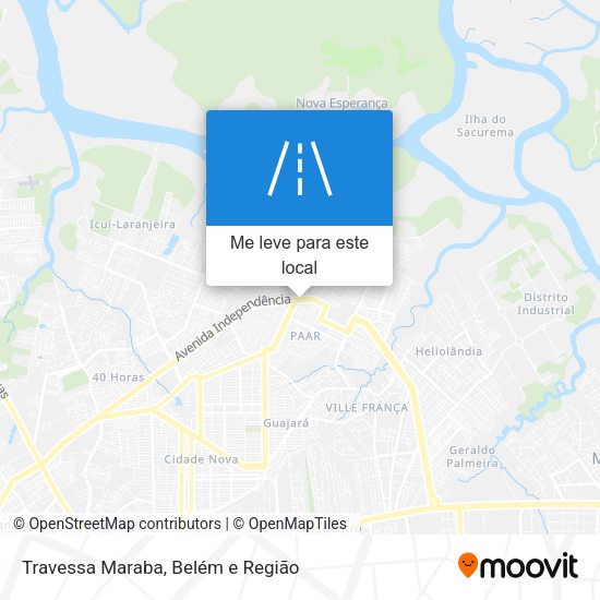Travessa Maraba mapa