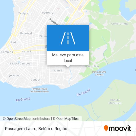 Passagem Lauro mapa