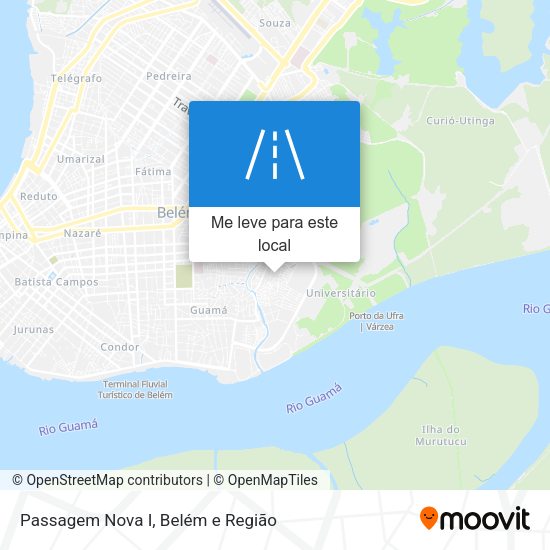 Passagem Nova I mapa
