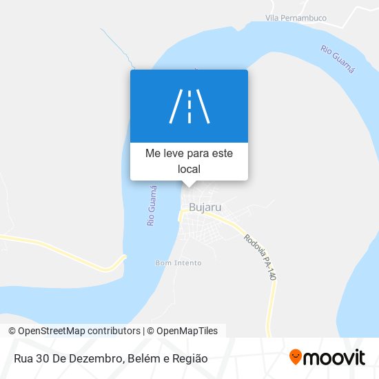 Rua 30 De Dezembro mapa