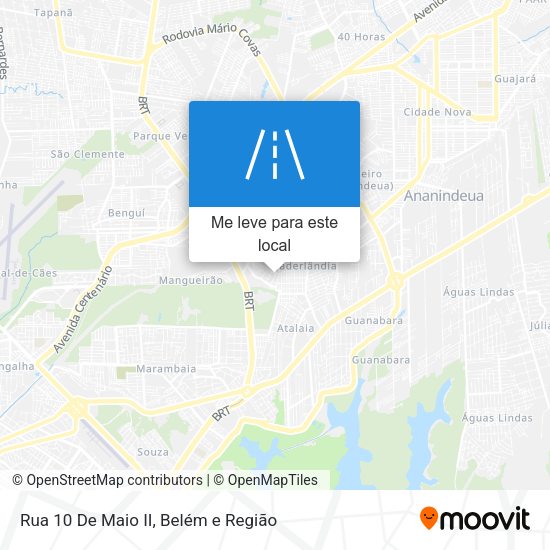 Rua 10 De Maio II mapa