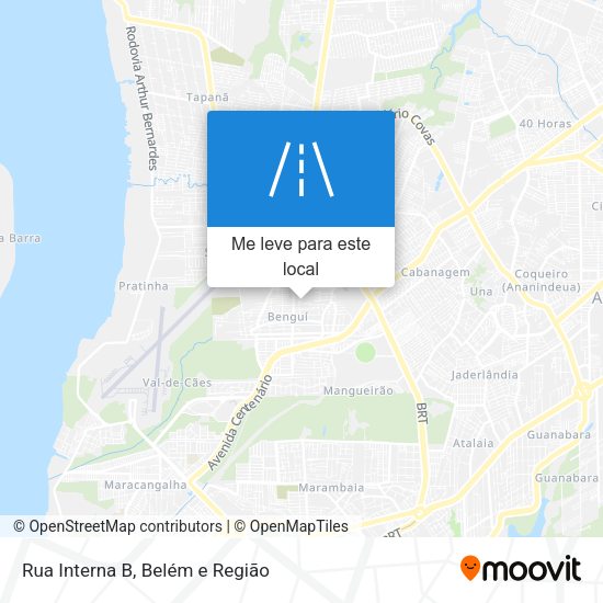 Rua Interna B mapa