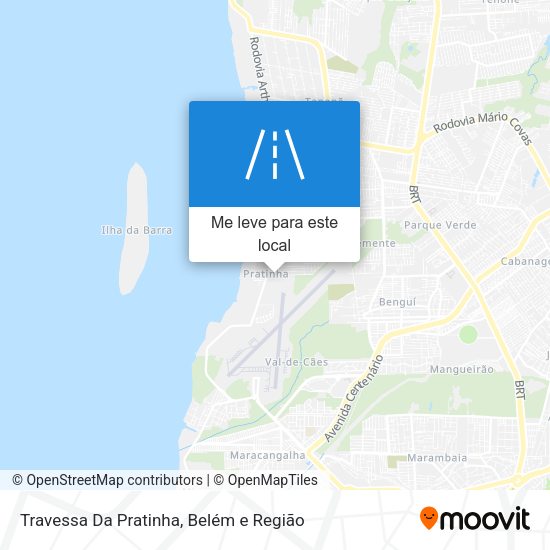 Travessa Da Pratinha mapa